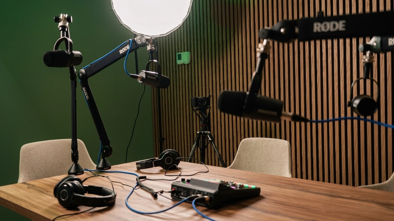 Podcastové studio We Are Podcast v Karlíně